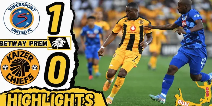 Premiership - Supersport Utd Menang Tipis Atas Tim Lawan Kaizer Chiefs 1-0