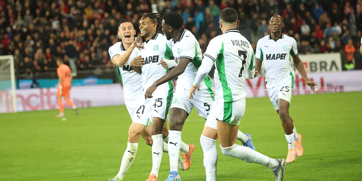 Sassuolo Curi Poin Berharga di Markas Bologna