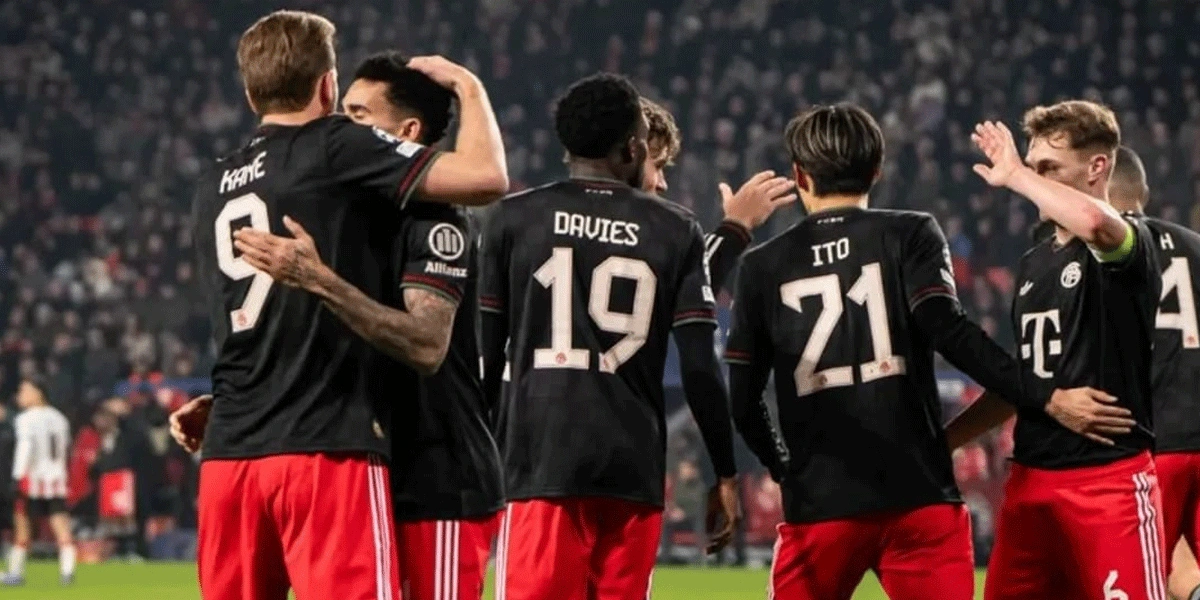 Bayern Munchen Menang Dramatis di Philips Stadion Lewat Kane