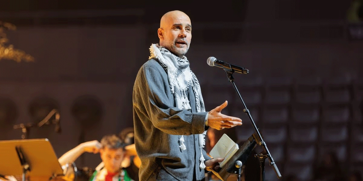 Pep Guardiola Sampaikan Dukungan Emosional untuk Anak Palestina